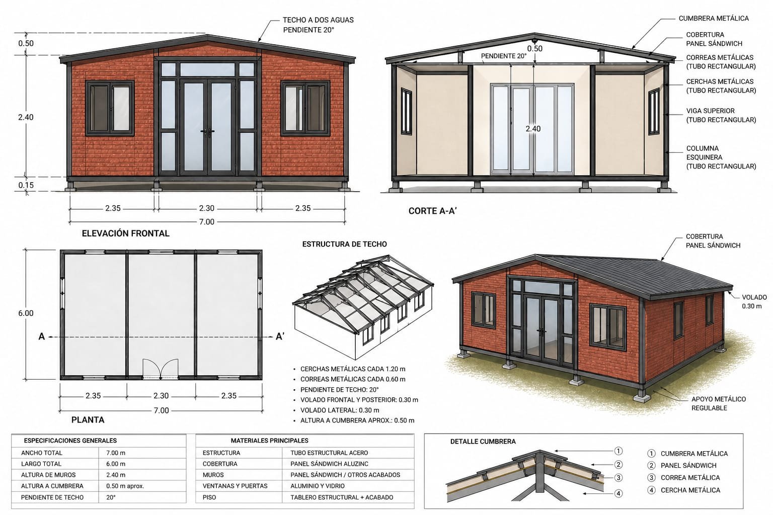Casa Modular 42m2